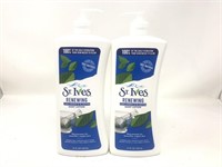 Brand New St Ives Renewing Body Lotion 2 Pack Lot