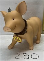 "Babe" the pig rubber bank