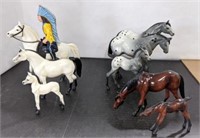 3 Sets of Hartland Horses