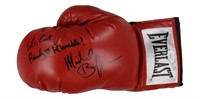 Autographed Michael Buffer Everlast Boxing Glove