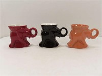 Frankhoma Elephant Mugs 1984, 1997, 2000