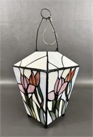 Stained Glass Hanging Lantern