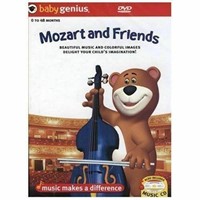 New Sealed Pack Mozart & Friends DVD Movie