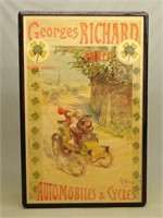 Early Automobiles & Cycles Poster