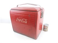 Glacière Coca-Cola vintage 1950's cooler