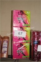 3-36ct playtex tampons size super