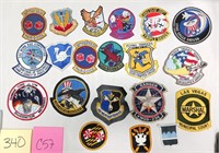 340 - VINTAGE MILITARY PATCHES (C57)