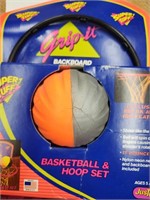 Basketball and Hoop Set