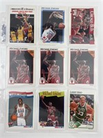 1991 Hoops Basketball Cards Michael Jordan