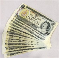 1973 - Canada Bank Notes, 1.00