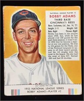 1953 RED MAN MLB BASEBALL TOBACCO CARD -