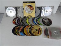 52 DVD movies - No Cases