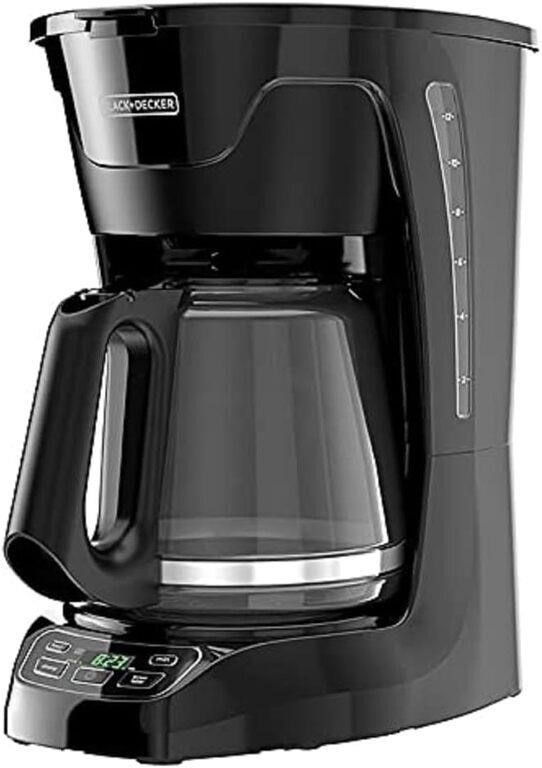 BLACK+DECKER Programmable Digital Coffeemaker,12-k