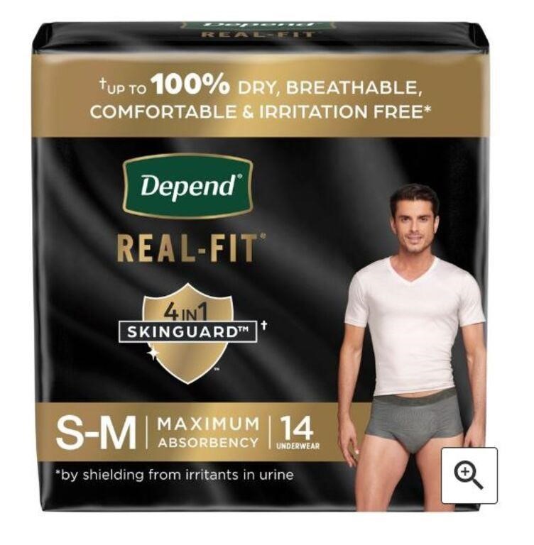 Depend Real Fit Incontinence Underwear for Men