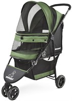 ROODO Dog Stroller 3Wheel Pet Stroller Cat Strolle