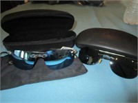 2 Pair - NEW Revo Sunglasses w/ Accessories REVO