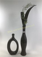 Flower vases with Mosaic glass