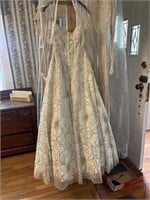 Vintage wedding gown by Jovani