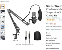 Neewer NW-700 Professional Studio MicropphoneStand