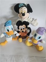 ASSORTED DISNEY PLUSH TOYS-GOOD CONDITION