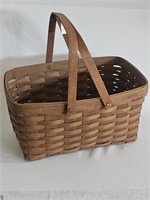 2006 LONGABERGER BASKET SIGNED-15 X 8 INCHES-NICE