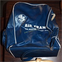 Vintage Air France Shoulder Travel Tote Bag