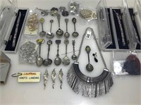 Costume & Fashion Jewelry & Collectors Spoons