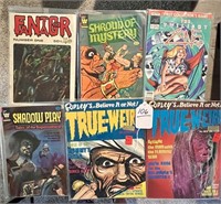 3 Various Horror Themed Comic Books & 2 Ripley's T