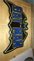 Batman tin sign. Retail $20