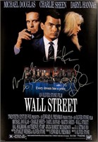 Autograph Wall Street Poster