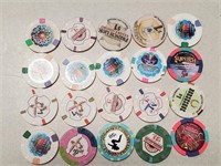 20 Indiana Casino Chips