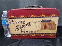 Home Sweet Home Cardboard Suitcase