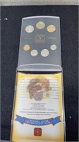 Tiny Treasure 1999 Uncirculated Coin Set RCM In Or