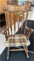 Wooden Rocking Chair (Heavy).  NO SHIPPING