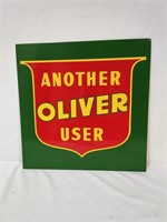 Another Oliver User Metal Sign