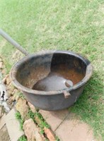 Large Cast Iron Pot w/small handles