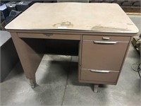 Vintage Industrial Small Desk