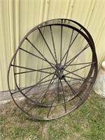 Iron buggy wheels