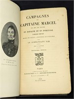 1913 Campagnes Du Capitaine Marcel Hardcover
