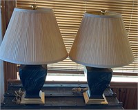 Large Cast Metal Lamps