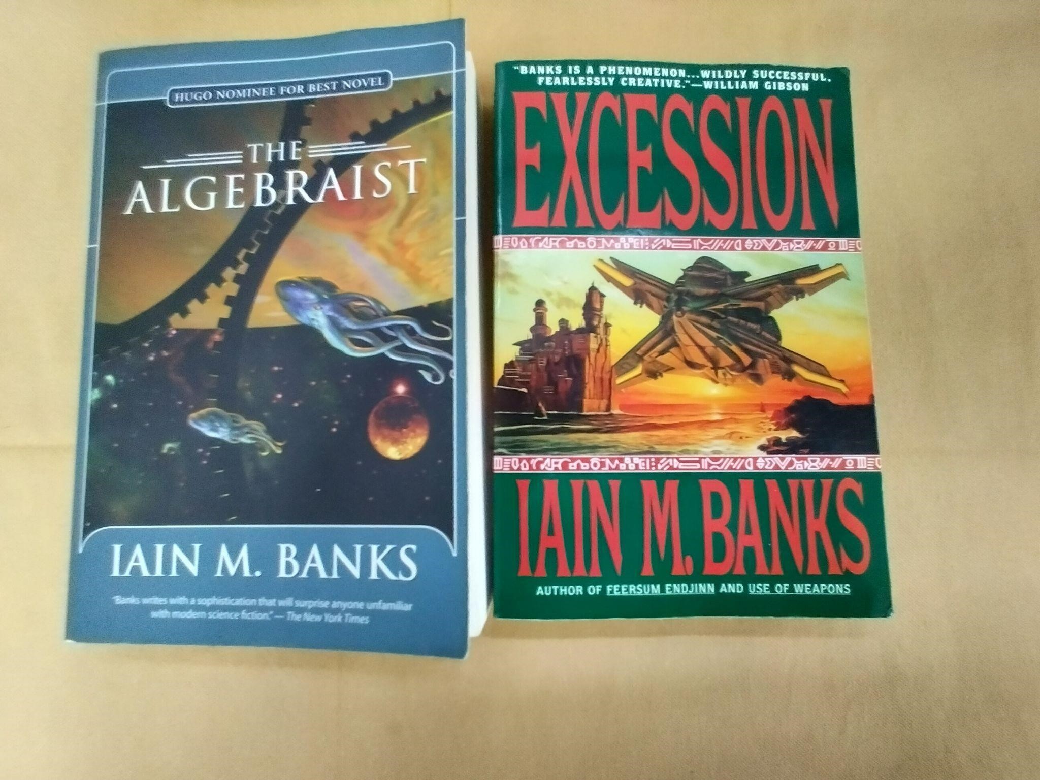 3- Novels by  Iain M. Banks