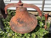 Redericktown, Ohio Cast Iron #4 Bell.  Bell is