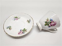 CROWN  FORD BONE CHINA FLORAL