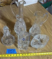 Crystal decanters and more 
Decanters have a