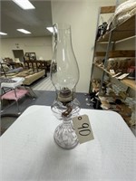 Glass Hurricane Oil Lamp