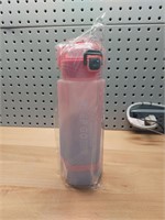 Pink sport bottle