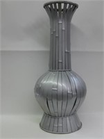 32" Tall Painted Bamboo Vase
