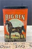 Big Ben Pocket Tobacco Tin