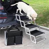 Dog Stairs for Car 4 Steps - Collapsible