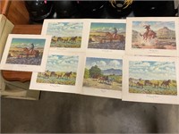 Vintage Ray Strang 10.5 x 13 prints